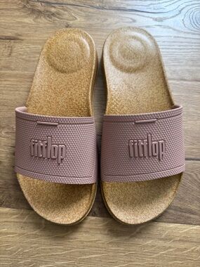 Fitflop Blush Slide Sandals size 38